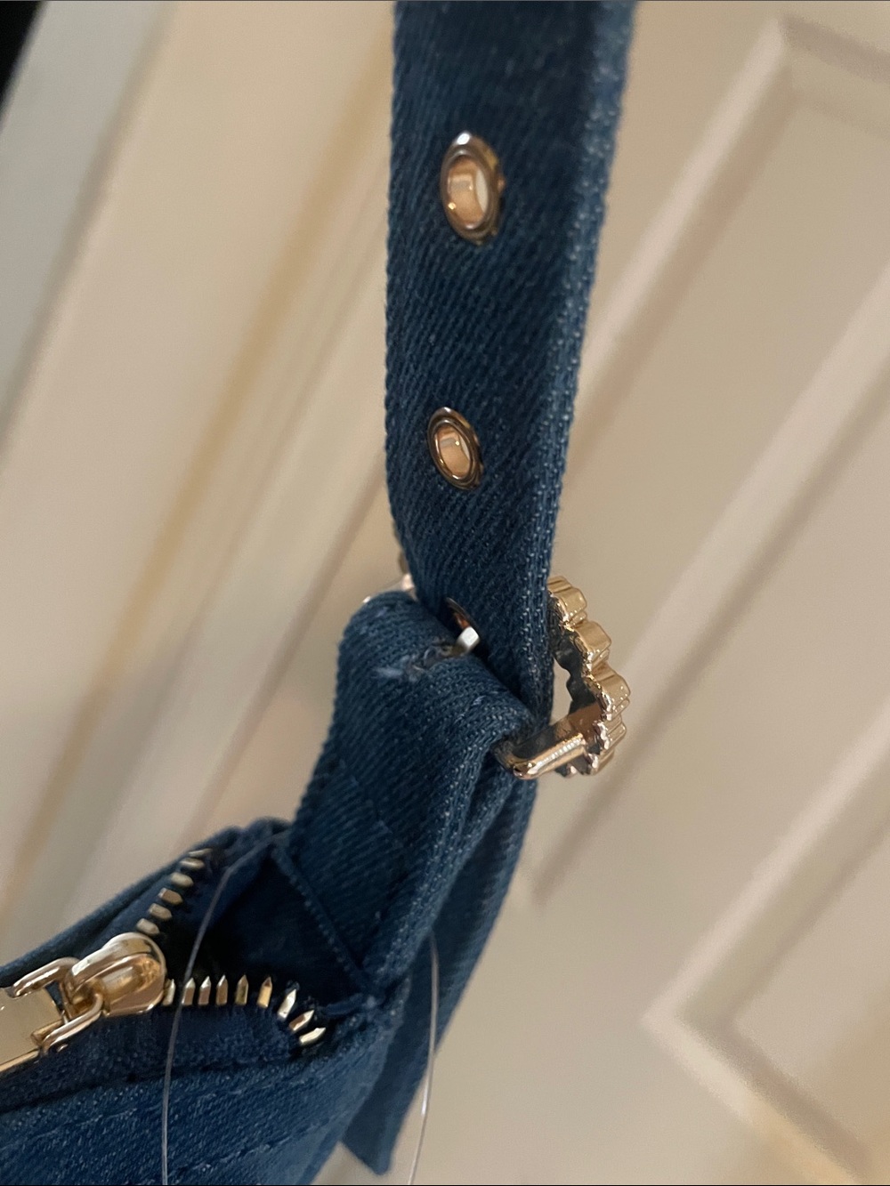 Betsey Johnson Denim Shoulder Bag - Picture 6 of 6